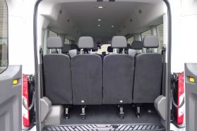 2023 FORD TRANSIT 350 PASSENGER VAN PASSENGER V6, ECOBOOST, TWIN TURBO, 3.5 LITER XL W/MEDIUM ROOF VAN 3D