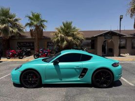 2017 PORSCHE 718 CAYMAN COUPE 4-CYL, TURBO, 2.0 LITER COUPE 2D