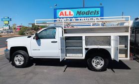2018 CHEVROLET SILVERADO 2500 HD REGULAR CAB PICKUP V8, FLEX FUEL, 6.0 LITER WORK TRUCK PICKUP 2D 8 FT