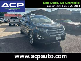 2017 FORD EDGE SUV 4-CYL, ECOBOOST, 2.0L TITANIUM SPORT UTILITY 4D