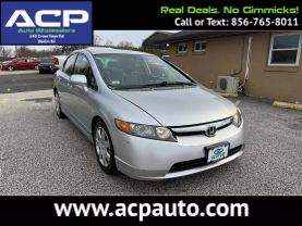 2008 HONDA CIVIC SEDAN 4-CYL, VTEC, 1.8 LITER LX SEDAN 4D