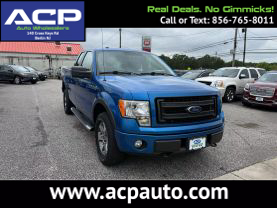 2013 FORD F150 SUPER CAB PICKUP V8, FLEX FUEL, 5.0 LITER STX PICKUP 4D 6 1/2 FT