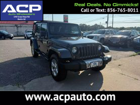 2014 JEEP WRANGLER SUV V6, 3.6 LITER UNLIMITED SAHARA SPORT UTILITY 4D