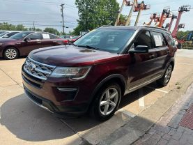 2018 FORD EXPLORER SUV V6, 3.5 LITER XLT SPORT UTILITY 4D