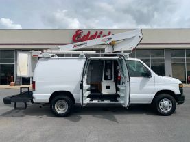 2012 FORD E350 SUPER DUTY 35FT BUCKET VAN SKYVAN UVN35A BUCKET TRUCKS V8, FLEX FUEL, 5.4 LITER VAN 3D - Eddies Auto Sales