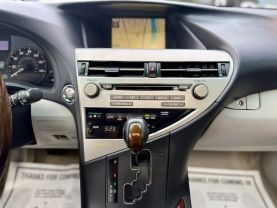 2010 LEXUS RX SUV V6, 3.5 LITER RX 350 SPORT UTILITY 4D