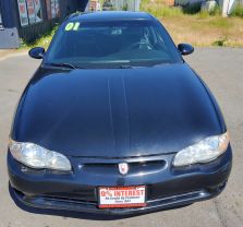 2001 CHEVROLET MONTE CARLO COUPE V6, 3.8 LITER SS COUPE 2D