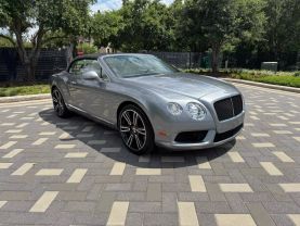 2014 BENTLEY CONTINENTAL CONVERTIBLE V8, TWIN TURBO, 4.0 LITER GTC CONVERTIBLE 2D