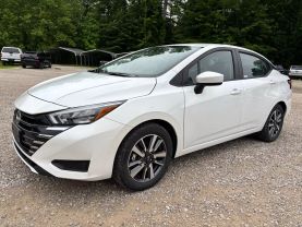 2025 NISSAN VERSA SEDAN 4-CYL, 1.6 LITER SV SEDAN 4D at T&T Repairables - used car dealership in Spencer, Indiana.
