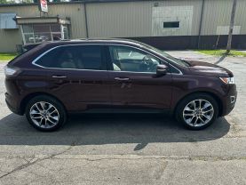 2018 FORD EDGE SUV V6, 3.5 LITER TITANIUM SPORT UTILITY 4D