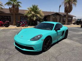 2017 PORSCHE 718 CAYMAN COUPE 4-CYL, TURBO, 2.0 LITER COUPE 2D