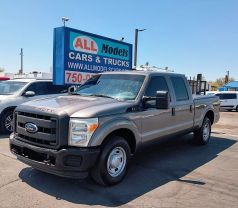 2012 FORD F250 SUPER DUTY CREW CAB PICKUP V8, FLEX FUEL, 6.2 LITER XL PICKUP 4D 6 3/4 FT