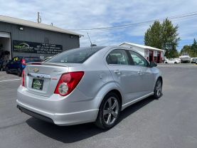 2015 CHEVROLET SONIC SEDAN 4-CYL, TURBO, 1.4 LITER RS SEDAN 4D