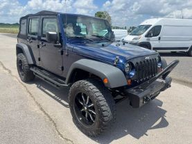 2013 JEEP WRANGLER SUV V6, 3.6 LITER UNLIMITED SPORT SUV 4D