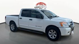 2008 NISSAN TITAN CREW CAB PICKUP V8, FLEX FUEL, 5.6 LITER XE PICKUP 4D 5 1/2 FT
