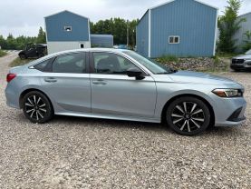 2022 HONDA CIVIC SEDAN 4-CYL, I-VTEC, TURBO, 1.5 LITER EX SEDAN 4D at T&T Repairables - used car dealership in Spencer, Indiana.