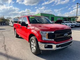 2018 FORD F150 SUPERCREW CAB PICKUP V6, FLEX FUEL, 3.3 LITER XLT PICKUP 4D 5 1/2 FT