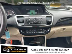 2016 HONDA ACCORD SEDAN 4-CYL, I-VTEC, 2.4 LITER LX SEDAN 4D