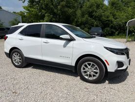 2022 CHEVROLET EQUINOX SUV 4-CYL, TURBO, 1.5 LITER LT SPORT UTILITY 4D at T&T Repairables - used car dealership in Spencer, Indiana.