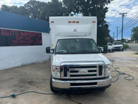 2014 FORD E350 SUPER DUTY CUTAWAY CUTAWAY V8, FLEX FUEL, 5.4 LITER CUTAWAY VAN 2D