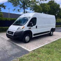 2019 RAM PROMASTER CARGO VAN CARGO V6, VVT, 3.6 LITER 2500 HIGH ROOF VAN 3D