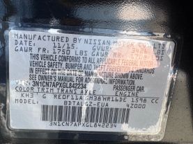 2016 NISSAN VERSA