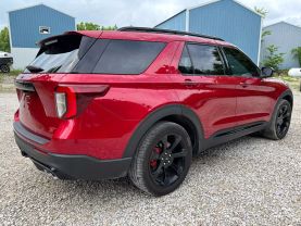 2020 FORD EXPLORER SUV V6, ECOBOOST, TWIN TURBO, 3.0 LITER ST SPORT UTILITY 4D at T&T Repairables - used car dealership in Spencer, Indiana.