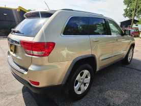 2011 JEEP GRAND CHEROKEE SUV V6, FLEX FUEL, 3.6 LITER LAREDO SPORT UTILITY 4D