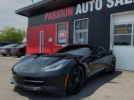 2015 CHEVROLET CORVETTE COUPE V8, 6.2 LITER STINGRAY Z51 COUPE 2D