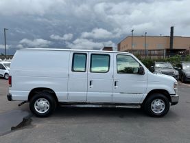 2013 FORD E250 CARGO CARGO V8, FLEX FUEL, 4.6 LITER VAN 3D