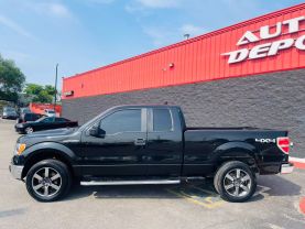 2014 FORD F150 SUPER CAB PICKUP V8, FLEX FUEL, 5.0 LITER XL PICKUP 4D 6 1/2 FT