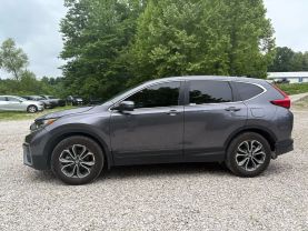 2022 HONDA CR-V SUV 4-CYL, TURBO, 1.5 LITER EX-L SPORT UTILITY 4D at T&T Repairables - used car dealership in Spencer, Indiana.