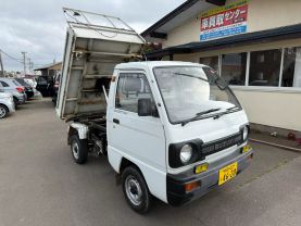 1990 SUZUKI CARRY PICKUP F6A DUMP TRUCK