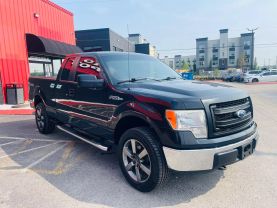 2014 FORD F150 SUPER CAB PICKUP V8, FLEX FUEL, 5.0 LITER XL PICKUP 4D 6 1/2 FT