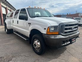 2001 FORD F350 SUPER DUTY CREW CAB PICKUP V10, 6.8 LITER LONG BED