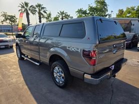 2013 FORD F150 SUPER CAB PICKUP V8, FLEX FUEL, 5.0 LITER XLT PICKUP 4D 6 1/2 FT