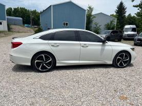 2021 HONDA ACCORD SEDAN 4-CYL, VTEC, TURBO, 2.0 LITER SPORT SEDAN 4D at T&T Repairables - used car dealership in Spencer, Indiana.