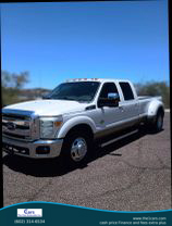 2014 FORD F350 SUPER DUTY CREW CAB PICKUP V8, TURBO DIESEL, 6.7 LITER LARIAT PICKUP 4D 8 FT at The One Autosales Inc in Phoenix , AZ 85022  33.60461470880989, -112.03641575767358
