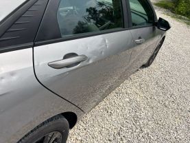2023 HYUNDAI ELANTRA SEDAN 4-CYL, SULEV, 2.0 LITER SEL SEDAN 4D at T&T Repairables - used car dealership in Spencer, Indiana.