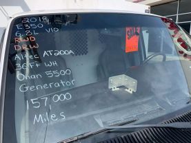 2018 FORD E350 SUPER DUTY CUTAWAY 36FT CABLE SPLICER BUCKET VAN ALTEC AT200A BUCKET TRUCKS V10, 6.8 LITER CUTAWAY VAN 2D - Eddies Auto Sales