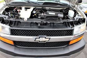 2009 CHEVROLET EXPRESS PASSENGER V8, 6.0 LITER 3500 LS EXTENDED RWD