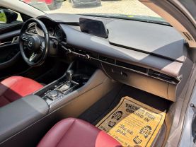 2022 MAZDA MAZDA3 SEDAN 4-CYL, SKYACTIV-G, 2.5 LITER CARBON EDITION SEDAN 4D at T&T Repairables - used car dealership in Spencer, Indiana.