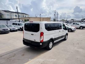 2015 FORD TRANSIT 150 WAGON PASSENGER V6, FLEX FUEL, 3.7 LITER XLT W/LOW ROOF W/60/40 SIDE DOOR VAN 3D at Motors On Wheels - used car dealership in Houston, Texas.