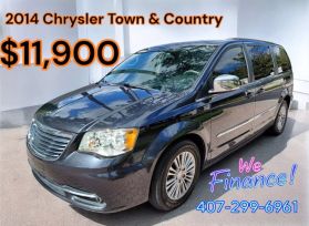 2014 CHRYSLER TOWN & COUNTRY VAN V6, 3.6 LITER TOURING-L MINIVAN 4D