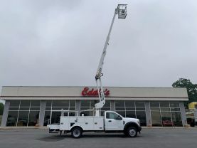 2020 FORD F550 SD 43FT CABLE PLACER BUCKET TRUCK ALTEC AT238P BUCKET TRUCKS V8, TURBO DIESEL, 6.7 LITER XL REG CAB 2D - Eddies Auto Sales