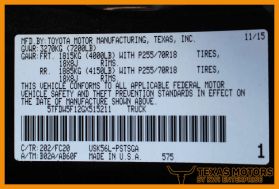2016 TOYOTA TUNDRA CREWMAX PICKUP V8, FLEX FUEL, 5.7 LITER SR5 PICKUP 4D 5 1/2 FT