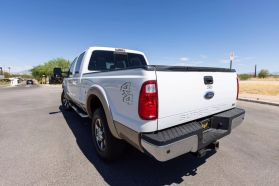 2011 FORD F250 SUPER DUTY CREW CAB PICKUP V8, TURBO DIESEL, 6.7L LARIAT PICKUP 4D 6 3/4 FT