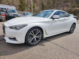 2018 INFINITI Q60 COUPE V6, TWIN TURBO, 3.0 LITER 3.0T LUXE COUPE 2D
