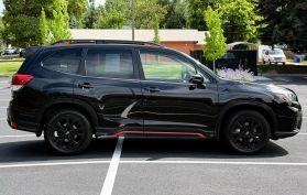 2020 SUBARU FORESTER SUV CRYSTAL BLACK SILICA AUTOMATIC - Capital City Auto