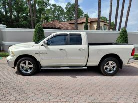 2010 DODGE RAM 1500 QUAD CAB PICKUP V8, HEMI, 5.7 LITER SLT PICKUP 4D 6 1/3 FT